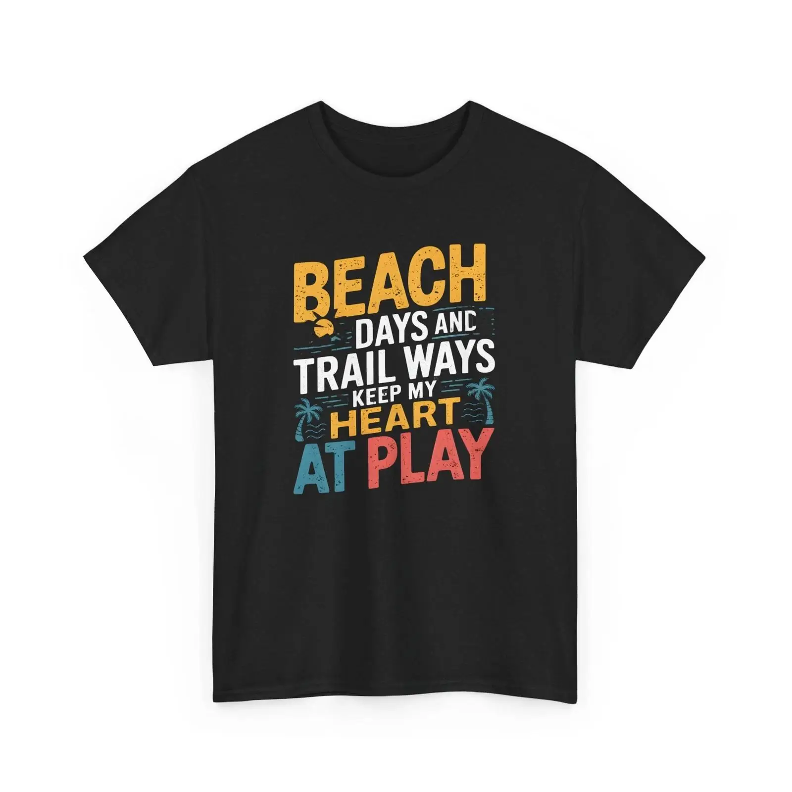 Outdoor Adventure Quotes - Футболка Beach Days Trail Ways для