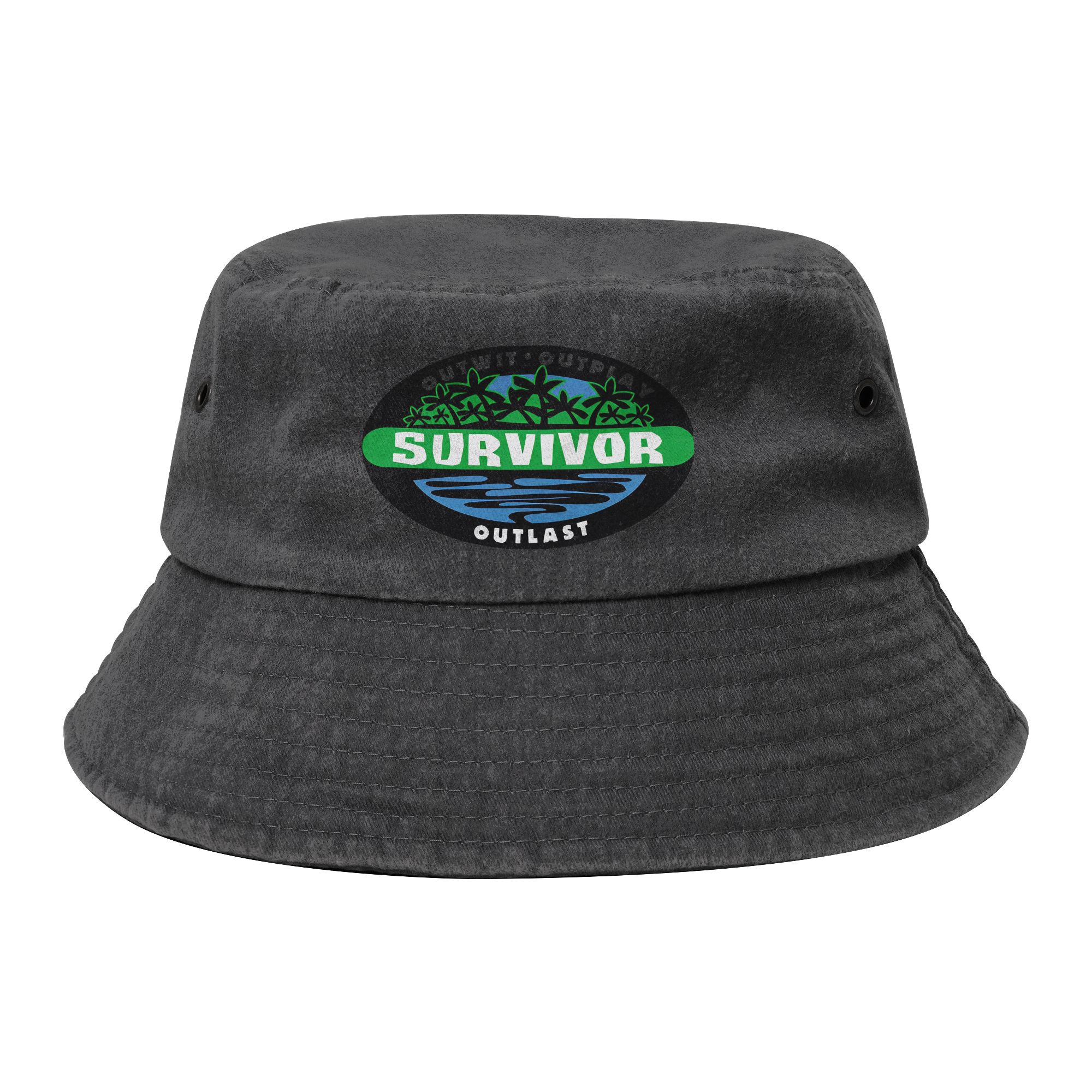 Outdoor Adventure And Travel Show - Женская джинсовая панама-кепка «Survivors» для активного