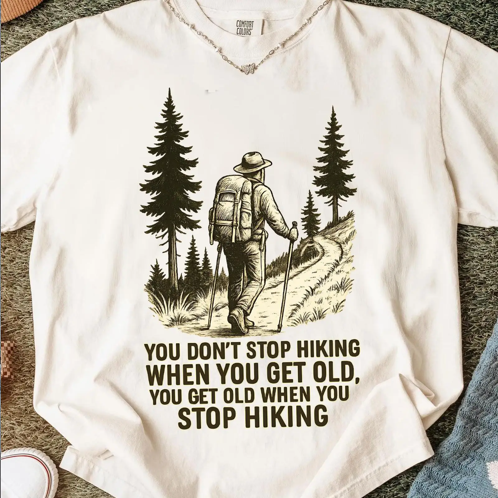 Outdoor Adventure Quotes - Футболка с забавной надписью «Ты не
