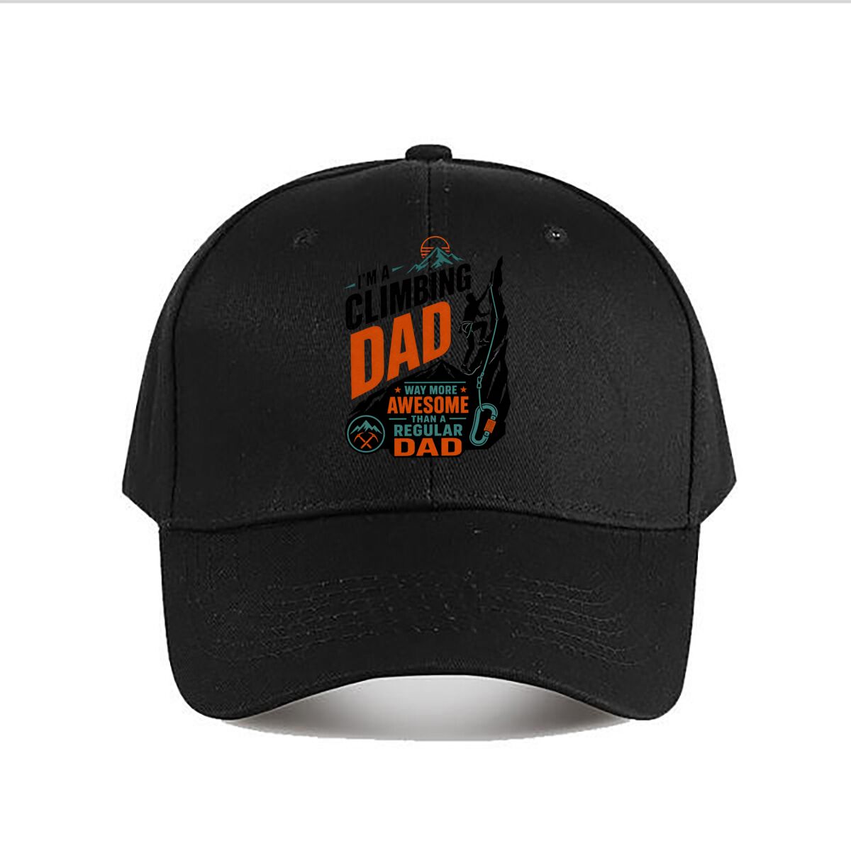Outdoor Adventure Quotes - Бейсболка с надписью «Rock Climbing Father
