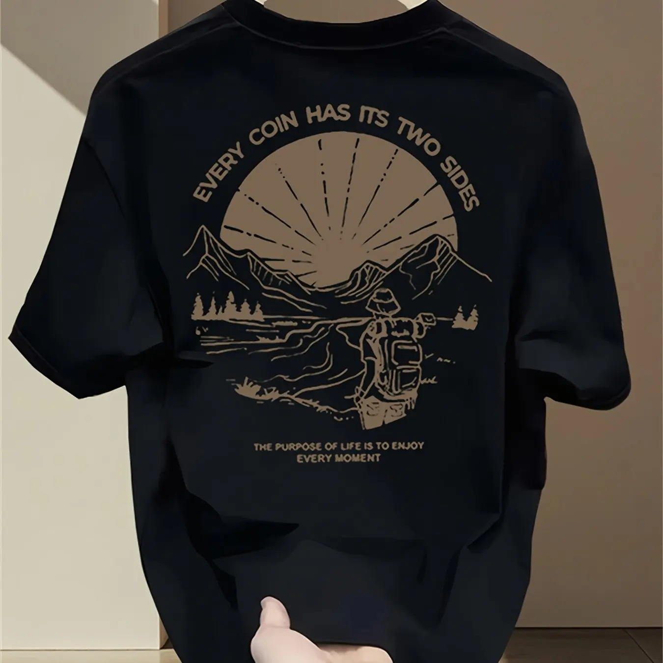 Винтажная футболка с графическ – обзор и цена Outdoor Adventure Quotes