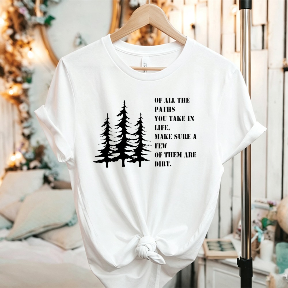Футболка с принтом «Природа: С – обзор и цена Outdoor Adventure Quotes
