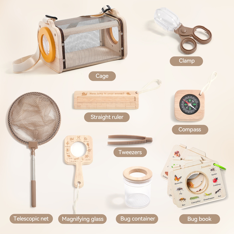 Детский набор для исследований – обзор и цена Outdoor Adventure Kit For Kids
