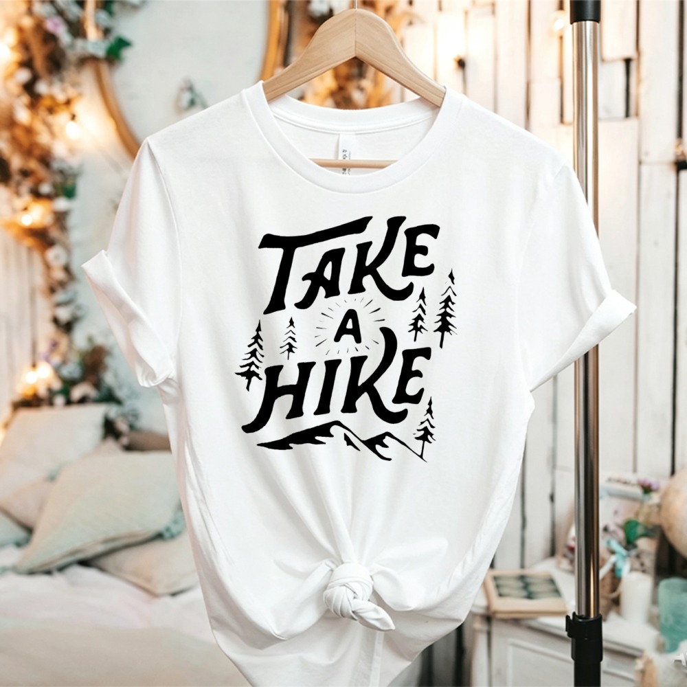 Футболка с принтом «Выйди на п – обзор и цена Outdoor Adventure Quotes
