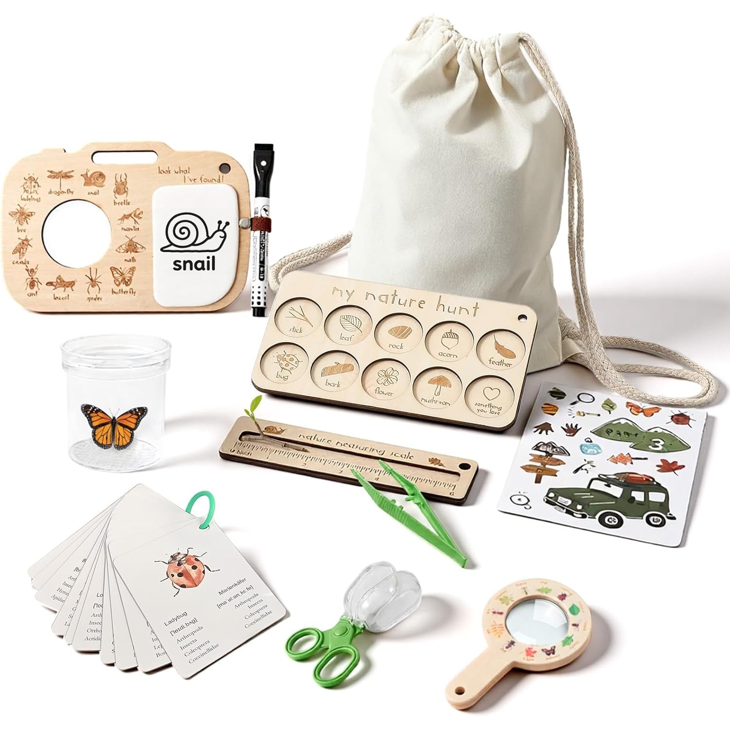 Набор для ловли насекомых для  – обзор и цена Outdoor Adventure Kit For Kids